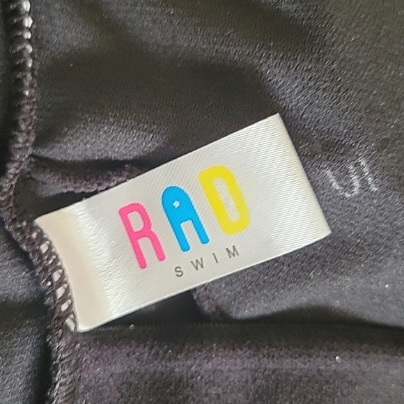 Rad Swim Allie Tie Dye Zipper Tankini Top - Size Medium - Picture 7 of 9